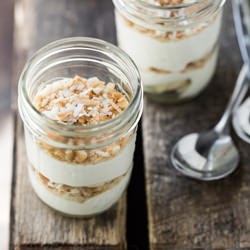 Banana Coconut Cream Parfaits