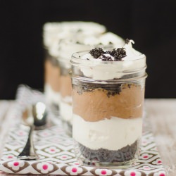 Double Chocolate Pudding Parfait