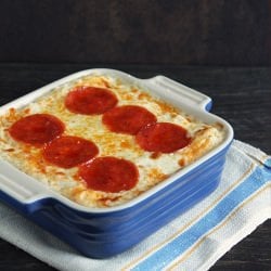 Pepperoni Pizza Cauliflower Mash