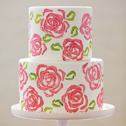 Celery Stamp Roses
