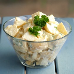 Healthy Potato Salad Mayo-less