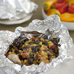 Southwestern Chicken Foil Dinner