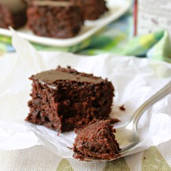 Vegan Double Chocolate Cake
