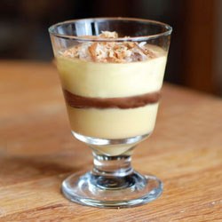 Chocolate-Coconut Pudding