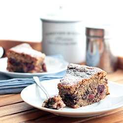 Cherry Chocolate Nut Cake