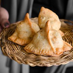 Traditional Indian Potato Samosas