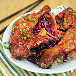 Sticky, Sweet, and Spicy Chicken