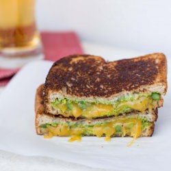 Roasted Asparagus Grilled Cheese