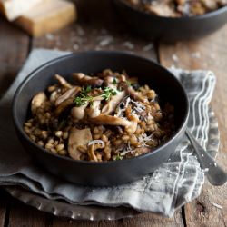 Mushroom and Barley Risotto