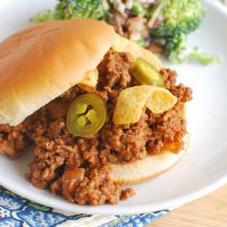 Smoky Tex-Mex Sloppy Joes