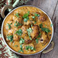 Raw Banana Kofta Curry