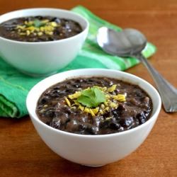 Slow Cooker Black Bean Soup