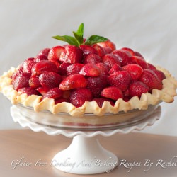 Gluten Free DF Strawberry Pie