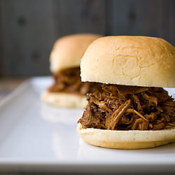 Bourbon BBQ Pulled Pork Sliders