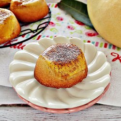 Upside Down Mango Mini Cake