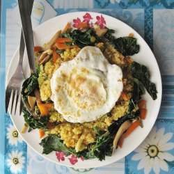 Quinoa with Kale & Egg