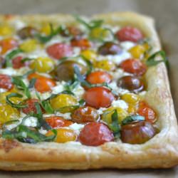 Heirloom Cherry Tomato Tart