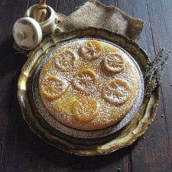 Lemon Cornmeal Cake