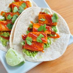 BBQ Tofu Tacos