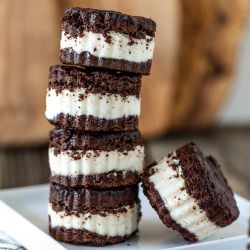 Brownie Ice Cream Sandwiches