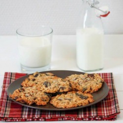 Cherry & Chocolate Oatmeal Cookies