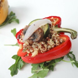 Quinoa Stuffed Bell Peppers