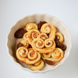French Palmiers with Fig Jam