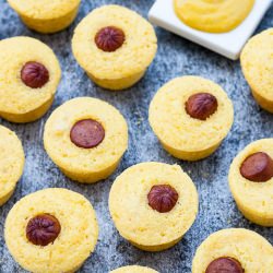 Mini Corn Dog Muffins