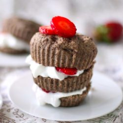 Microwaveable Strawberry Shortcakes