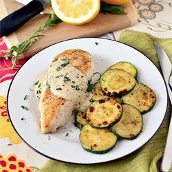 Creamy Chicken and Herb Skillet