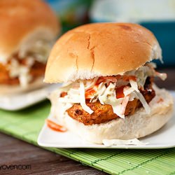 Buffalo Chicken Burgers
