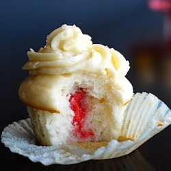 Strawberry Champagne Cupcakes
