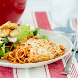 Creamy Skillet Spaghetti