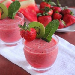 Watermelon Strawberry Cooler