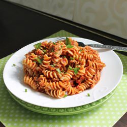 BBQ Pulled Pork Pasta