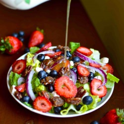 Pecan Poppyseed Berry Salad