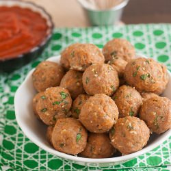 Mini Turkey Meatballs