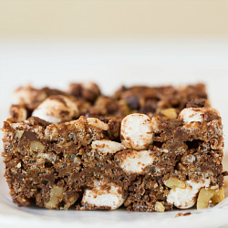 Rocky Road Rice Krispies Treats