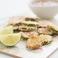 Spicy Breaded Zucchini