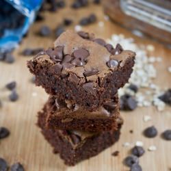 Oat-Flour Brownies