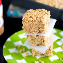Biscoff Rice Crispie Treats
