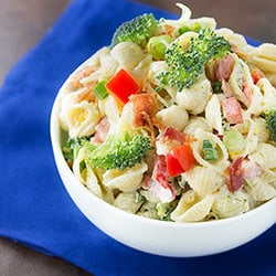 Easy Ranch Pasta Salad
