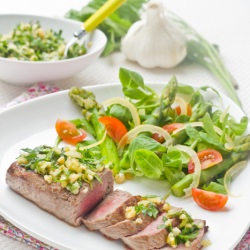 Lamb Steak with Gremolata