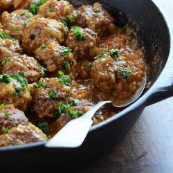 Lamb Meatballs in a Spicy Curry