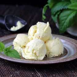 Homemade Vanilla Ice Cream