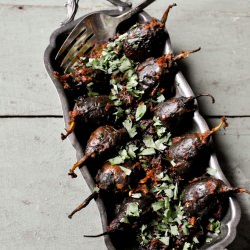 Stuffed Eggplant Confit