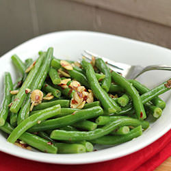 Chili Buttered Green Beans & Almond