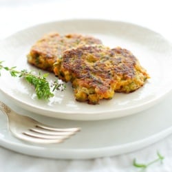 Vegetable Galettes with Fresh Herbs