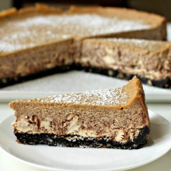 New YorkMocha Hazelnut Cheesecake