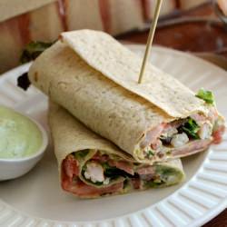Shrimp & Green Goddess Wrap